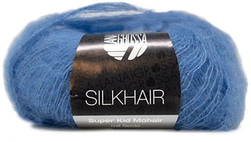 Silkhair Dina Schal Strickpaket 1