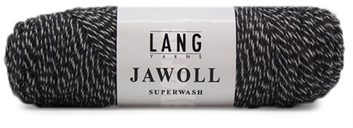 Lang Yarns Jawoll Superwash 137 Anthrazit/Écru Mouliné