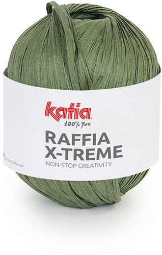Katia Raffia X-Treme 104 Verde Oscuro