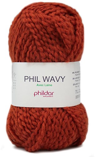 Phildar Phil Wavy 1396 Potiron