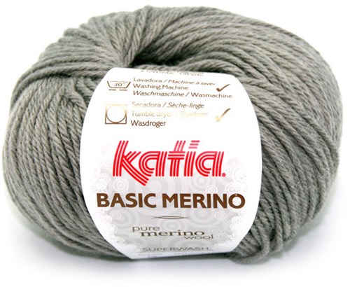 Katia Basic Merino 013 Mittelgrau