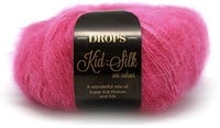 Drops Kid-Silk Uni Colour 013 Rosa
