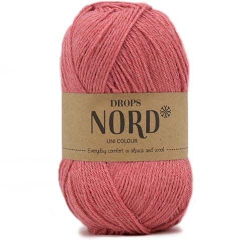 Drops Nord Uni Colour 13 Altrosa