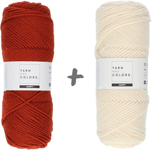Traum Kissenrolle 4.0 Häkelpaket 14 Chestnust & Cream