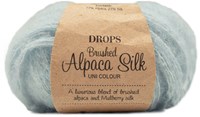 Drops Brushed Alpaca Silk Uni Colour 014 Morgennebel
