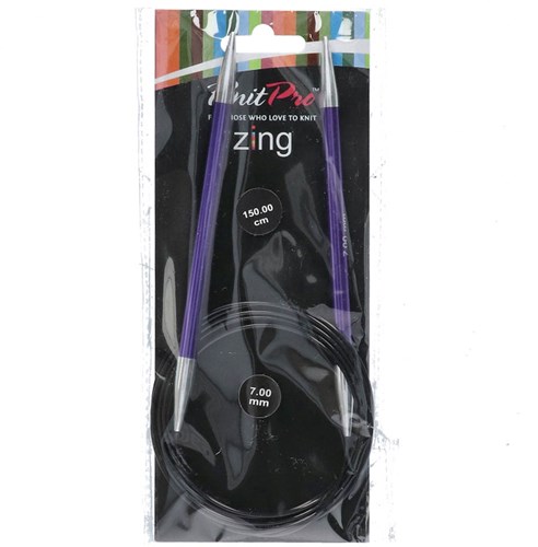 KnitPro Zing Rundstricknadeln 150cm 7,00 mm