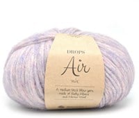 Drops Air Mix 015 Lila Nebel