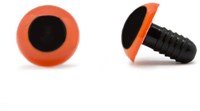 Sicherheitsaugen Orange 15mm 2 Stück