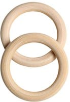 Go Handmade Holz Ringe Ø 68 mm (2 Stück)