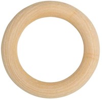 Go Handmade Holz Ringe Ø 75 mm (1 Stück)