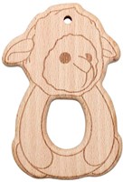 Go Handmade Beißtier aus Holz Schaf