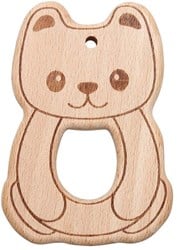 Go Handmade Beißtier aus Holz Bär