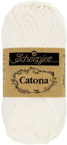 Scheepjes Catona 25g 105 Bridal White