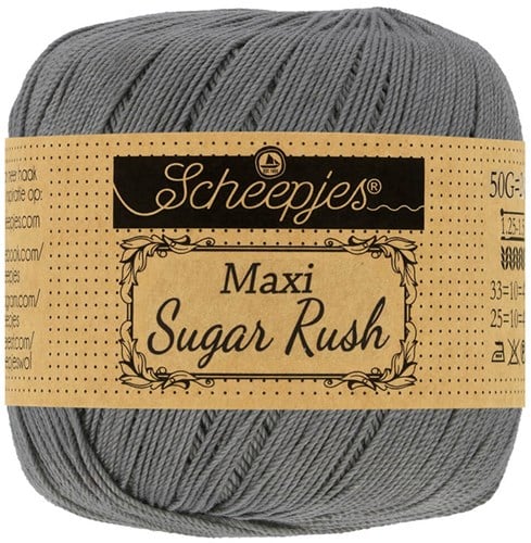 Scheepjes Maxi Sugar Rush 242 Metal Gray