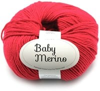Drops Baby Merino Uni Colour 016 Rot