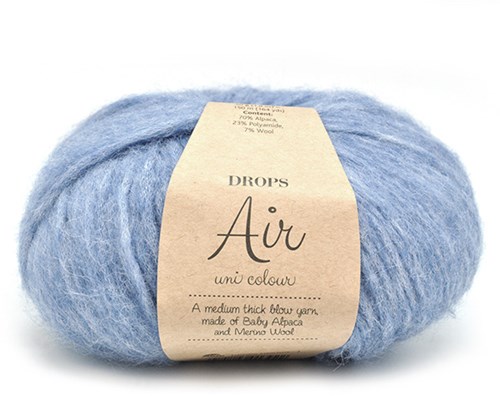 Drops Air Uni Colour 16 Blau