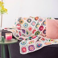 Häkelanleitung Partner 6 Granny Square Decke