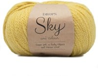 Drops Sky Uni Colour 016 Lemon