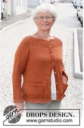 Strickanleitung Drops Soft Tweed Cardigan