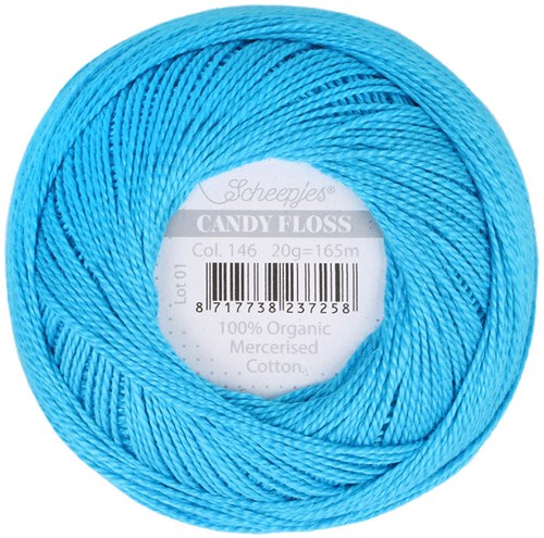 Scheepjes Candy Floss 146 Vivid Blue-2