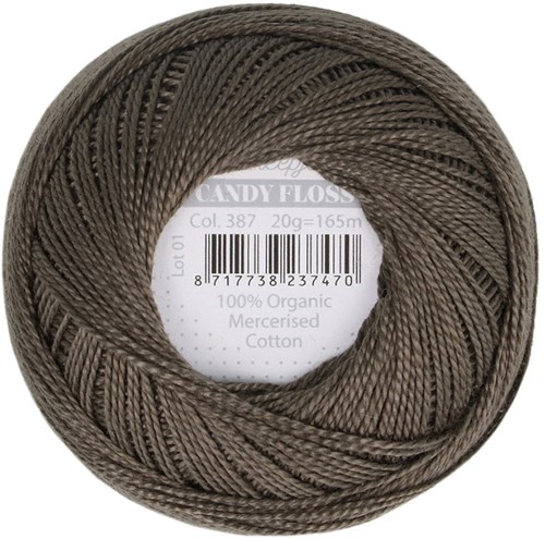 Scheepjes Candy Floss 387 Dark Olive-2