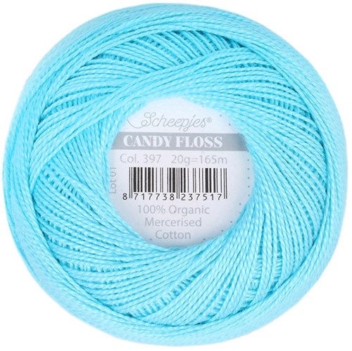 Scheepjes Candy Floss 397 Cyan-2