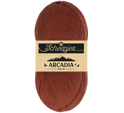 Scheepjes Arcadia Solid 812 Mahogany
