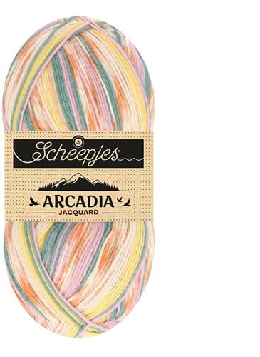 Scheepjes Arcadia Jacquard 1001 Thisledown