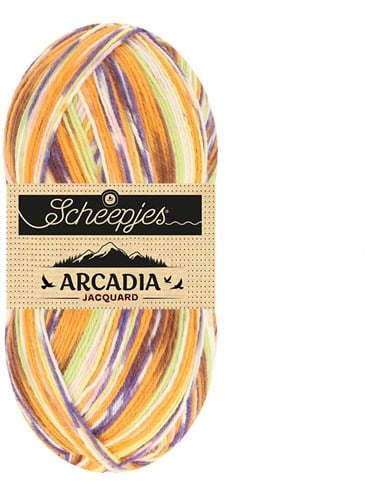 Scheepjes Arcadia Jacquard 1004 Amberleaf