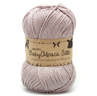 Drops BabyAlpaca Silk Uni Colour 1760 Hellgrau-Lila