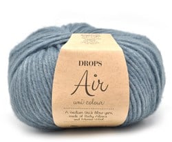 Drops Air Uni Colour 17 Jeansblau