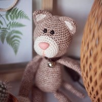 Häkelanleitung Kuschelkatze