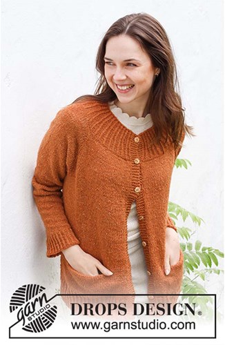 Breipatroon Drops Soft Tweed Vest