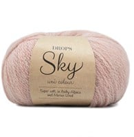Drops Sky Uni Colour 018 Puderrosa