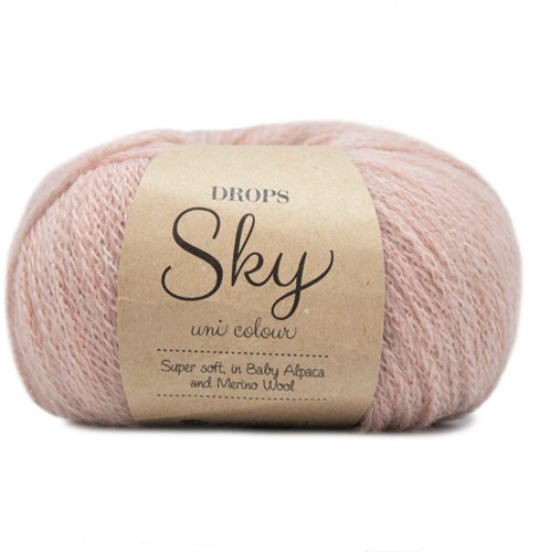 Drops Sky Uni Colour 018 Puderrosa