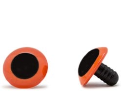 Sicherheitsaugen Orange 2 Stück