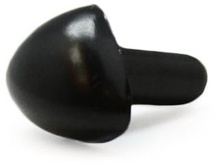 Sicherheitsnase Dreieck schwarz 18mm