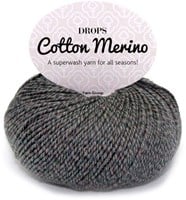 Drops Cotton Merino Uni Colour 19 Grau