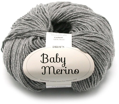 Drops Baby Merino Mix 019 Grau