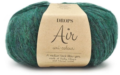 Drops Air Uni Colour 19 Waldgrün