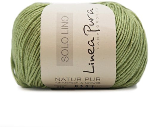 Lana Grossa Solo Lino 019 Limette Grn