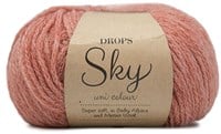 Drops Sky Uni Colour 019 Pfirsich