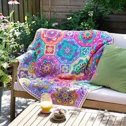 Persian Tiles Fiësta Decke Häkelset