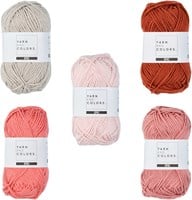 Yarn and Colors Colorblocking-Decke Häkelpaket 1-2