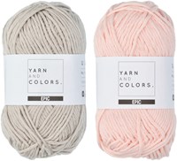 Yarn and Colors Candy Comfy Cushion Strickpaket 043 Pearl / Birch-3