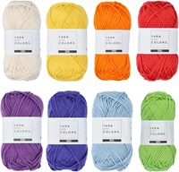 Yarn and Colors Rainbow Flag Line Häkelpaket 1 Colorful-2