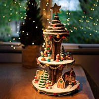 Weihnachtsdorf Etagère AdventsCAL Häkelpaket