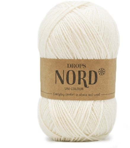 Drops Nord Uni Colour 01 Natur