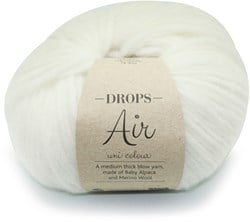 Drops Air Uni Colour 01 Natur