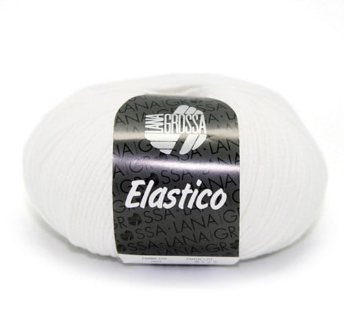Lana Grossa Elastico 001 Weiß